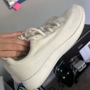 ALLBIRDS Women's Wool Runners Natural white (cream soles)